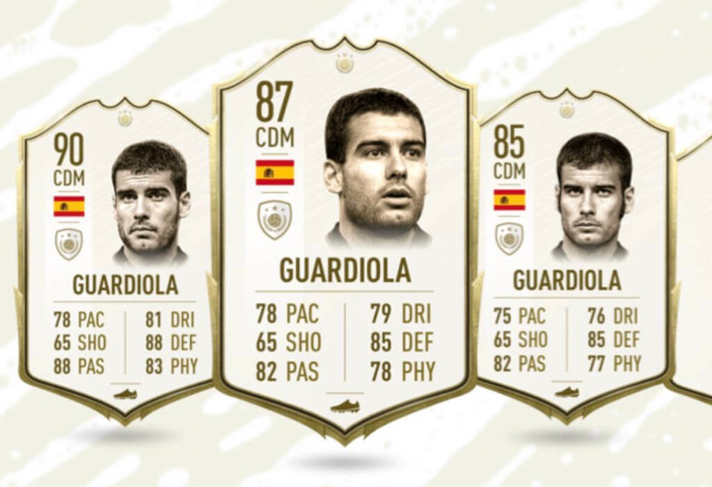 Guardiola Icona in FIFA 20 Ultimate Team