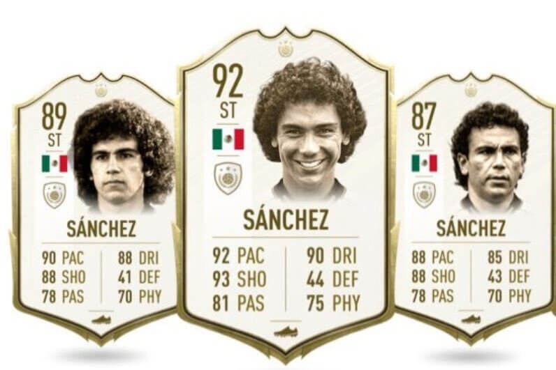 Sanchez Icon in FUT 20 - Le stats