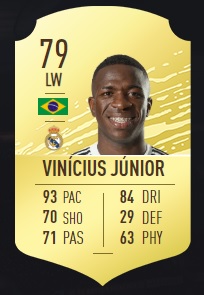 Vinicius Junior - FIFA 20 Ultimate Team