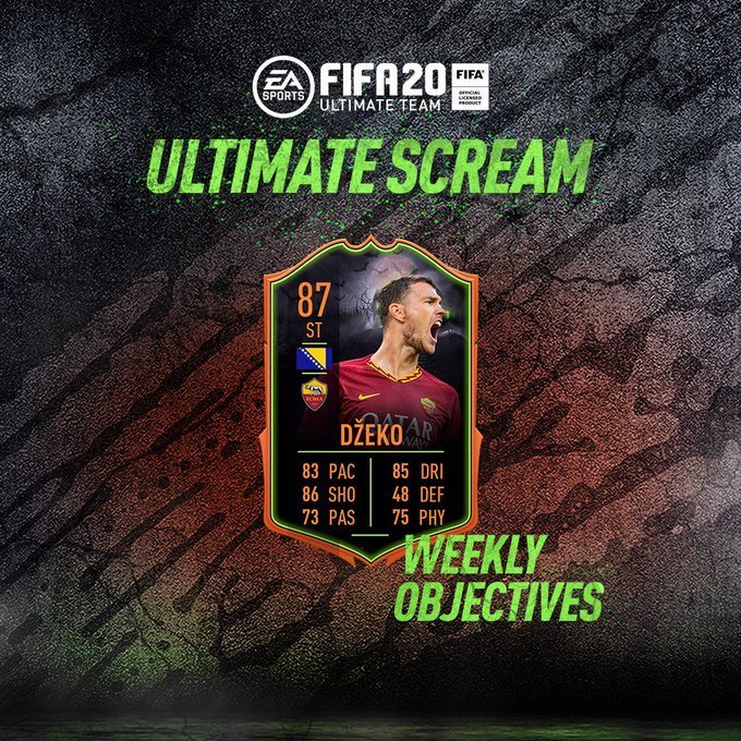 FIFA 20 - Dzeko 87 Ultimate Scream