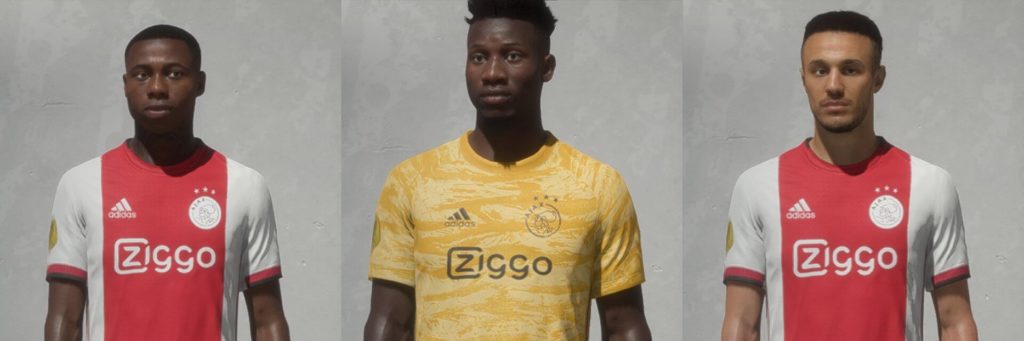 FIFA 20: Ajax face scan