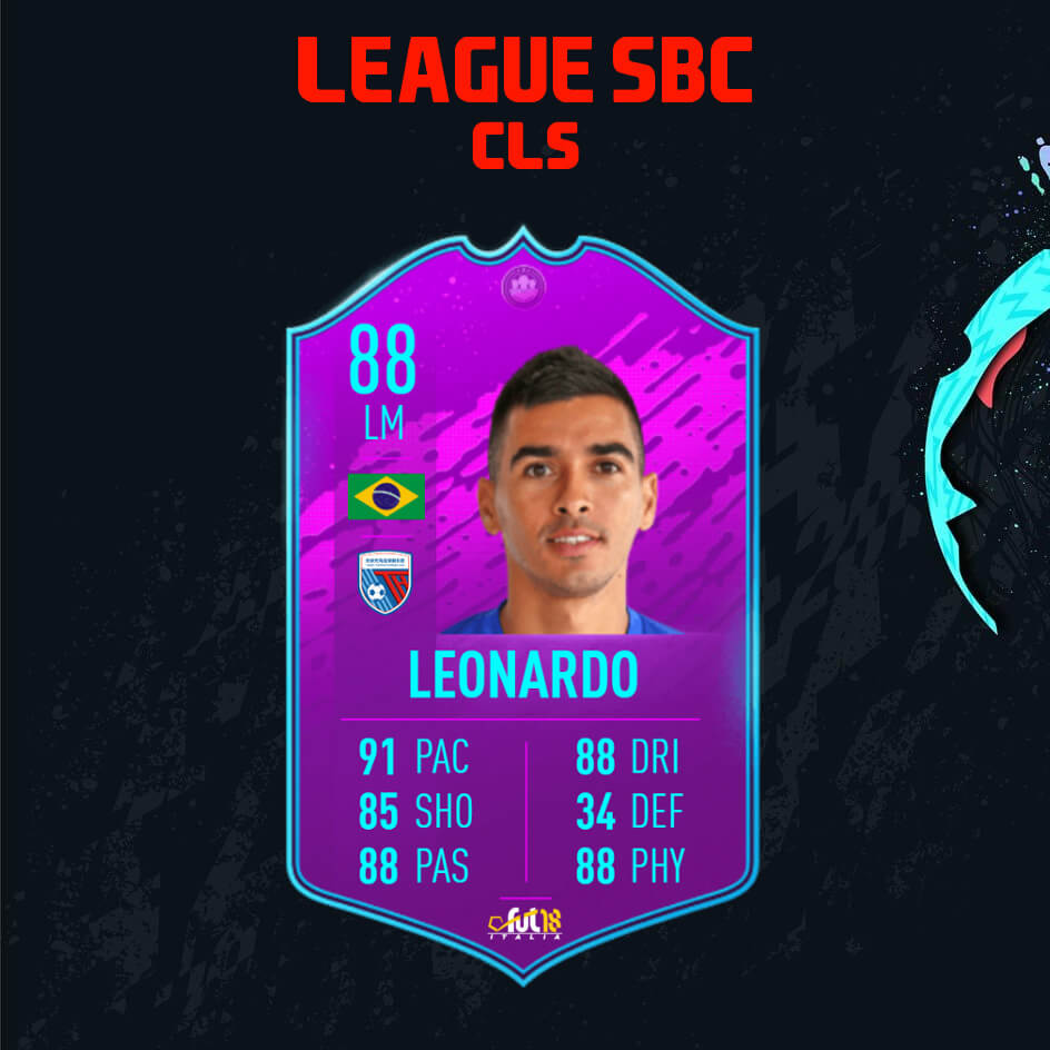 FIFA 20: Leonardo CSL League SBC
