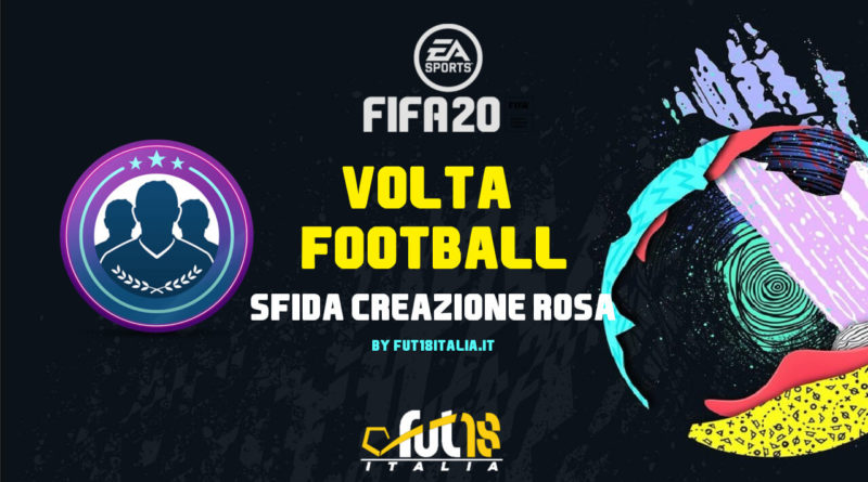 FIFA 20: SBC dedicata a Volta Football