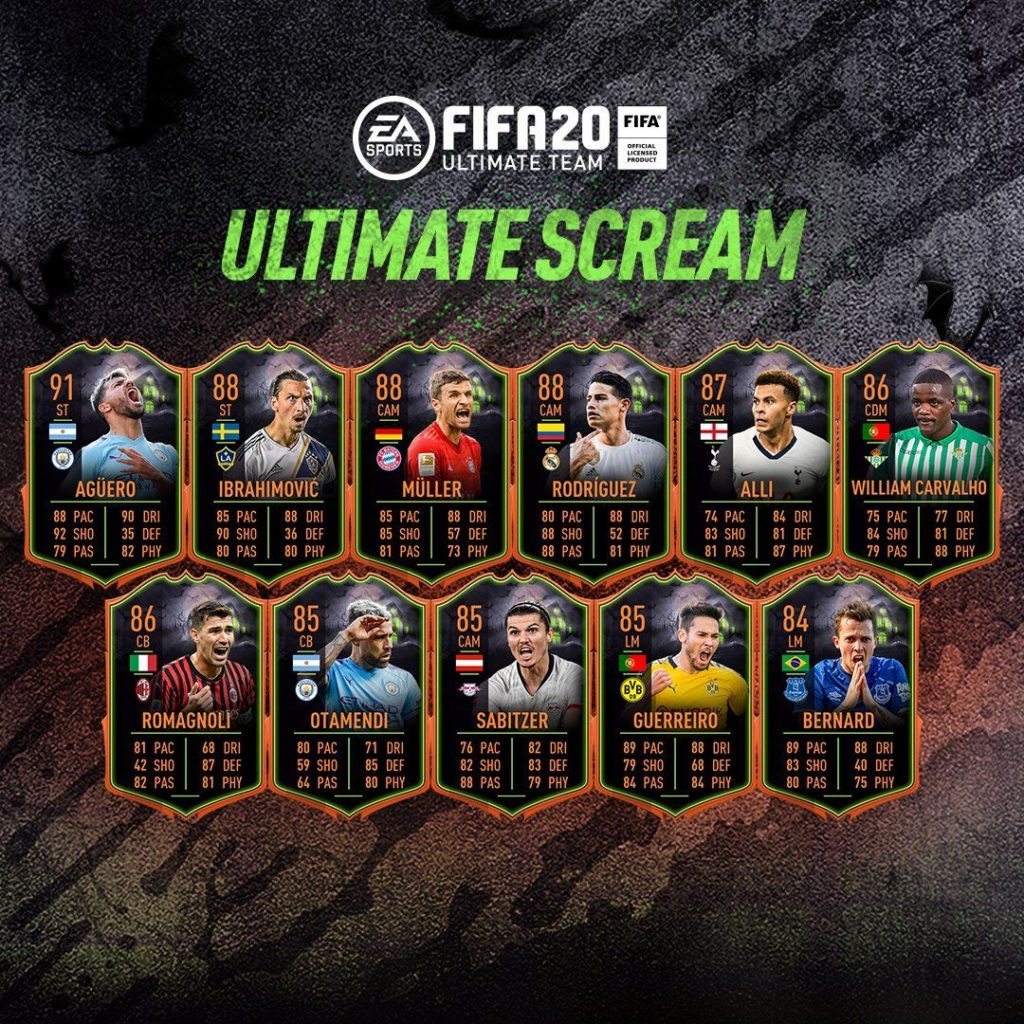 FIFA 20: Ultimate Scream team parte 1