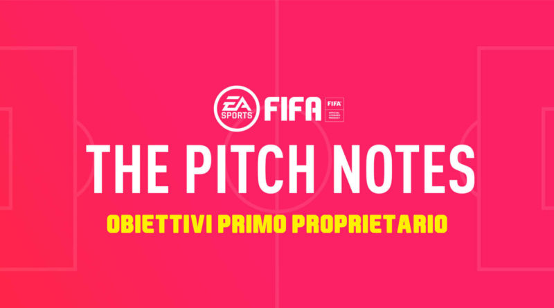 FIFA 20: obiettivi settimanali card primo proprietario