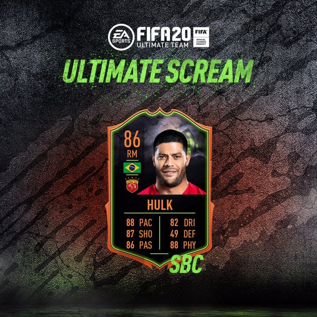FIFA 20: Hulk 86 Ultimate Scream