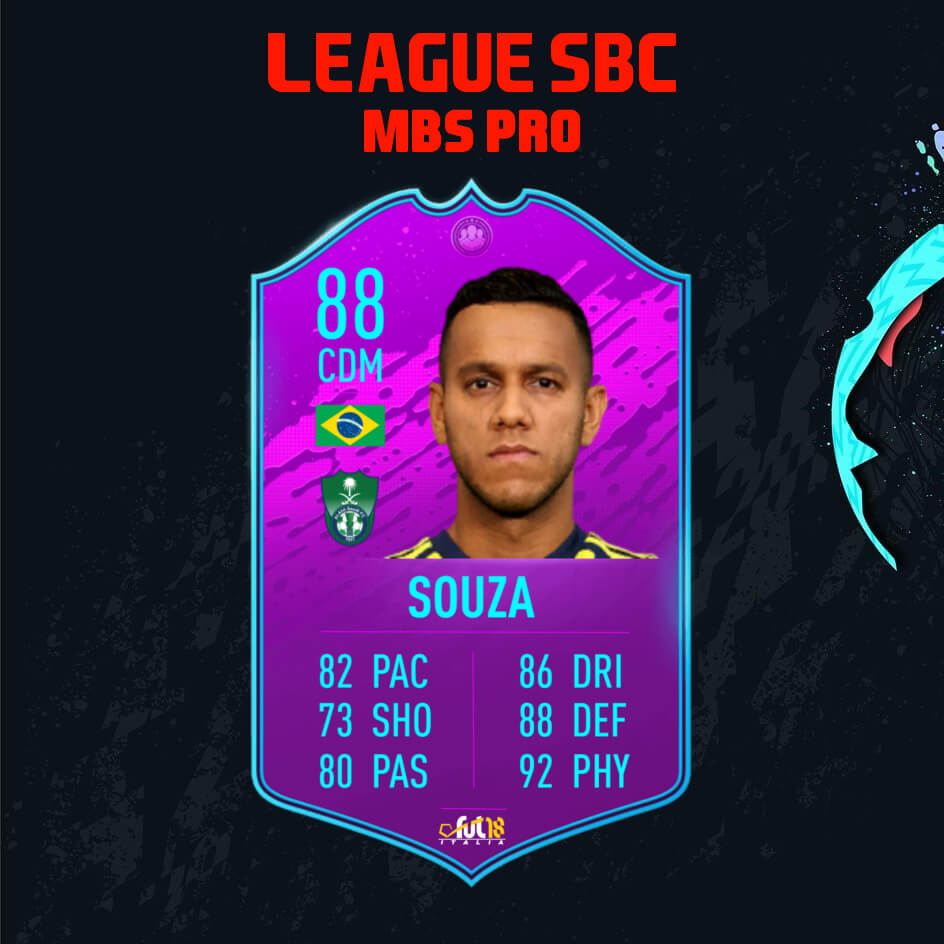 FIFA 20: Souza MBS League SBC