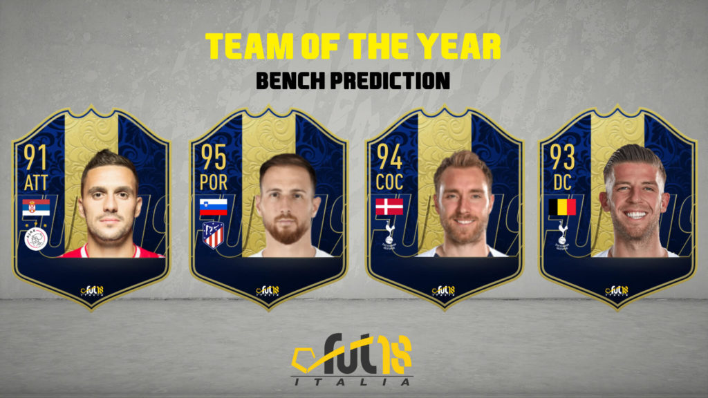 FIFA 20: TOTY bench prediction