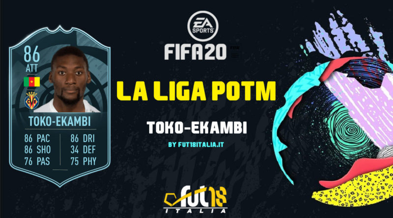 FIFA 20: Toko-Ekambi, POTM di ottobre della Liga Santander