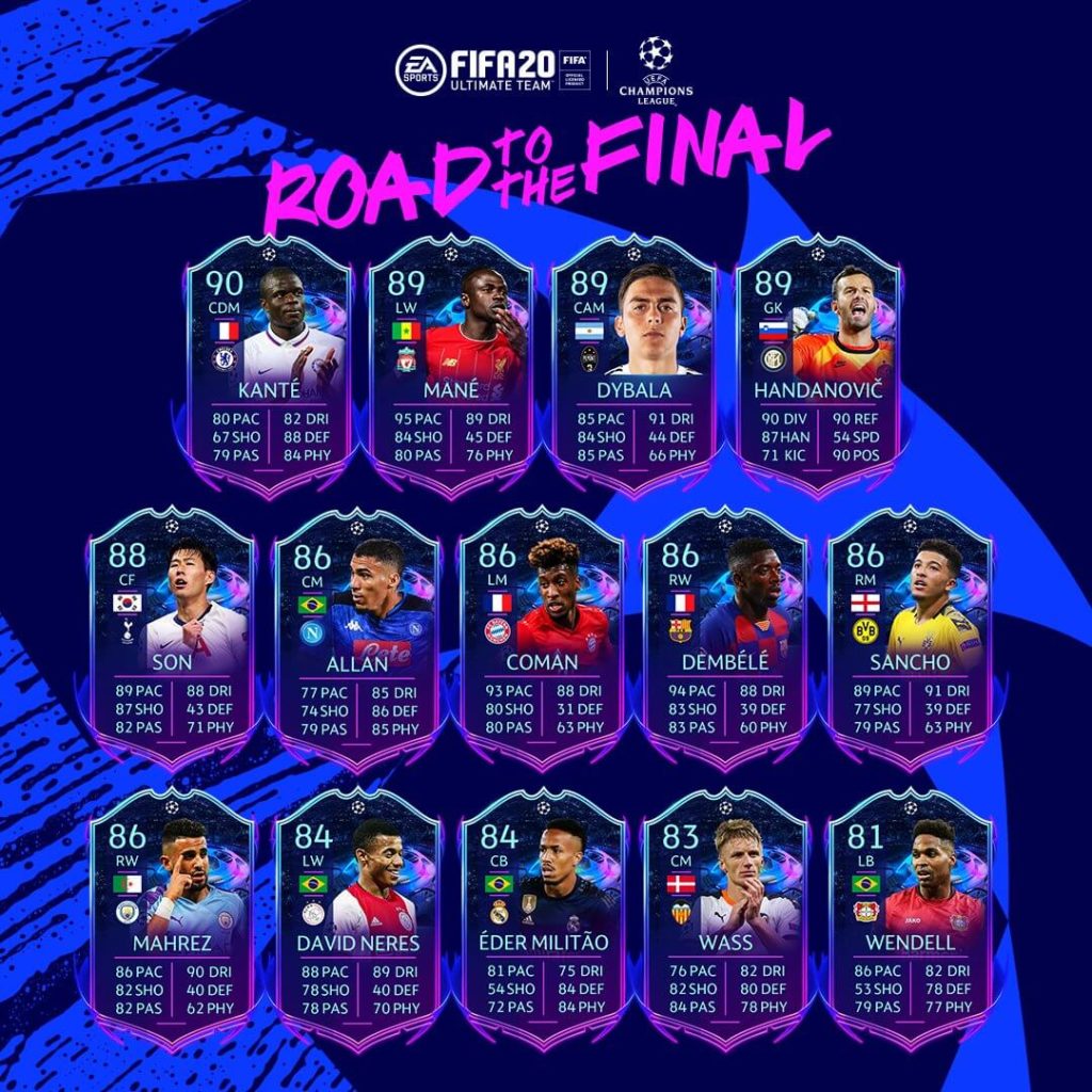 FIFA 20: UCL Road to the Final