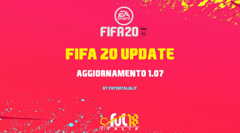 FIFA 20: update 1.07