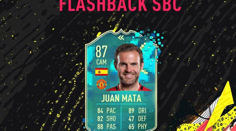FIFA 20: Juan Mata flashback SBC