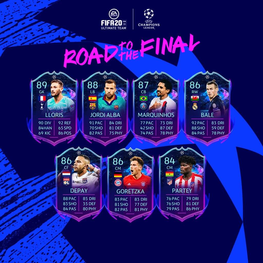 FIFA 20: Road to the Final UCL team 2