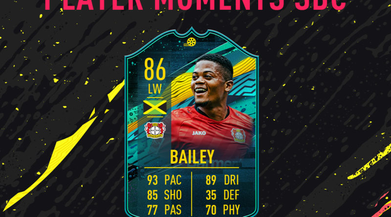 FIFA 20: Bailey 86 player moments