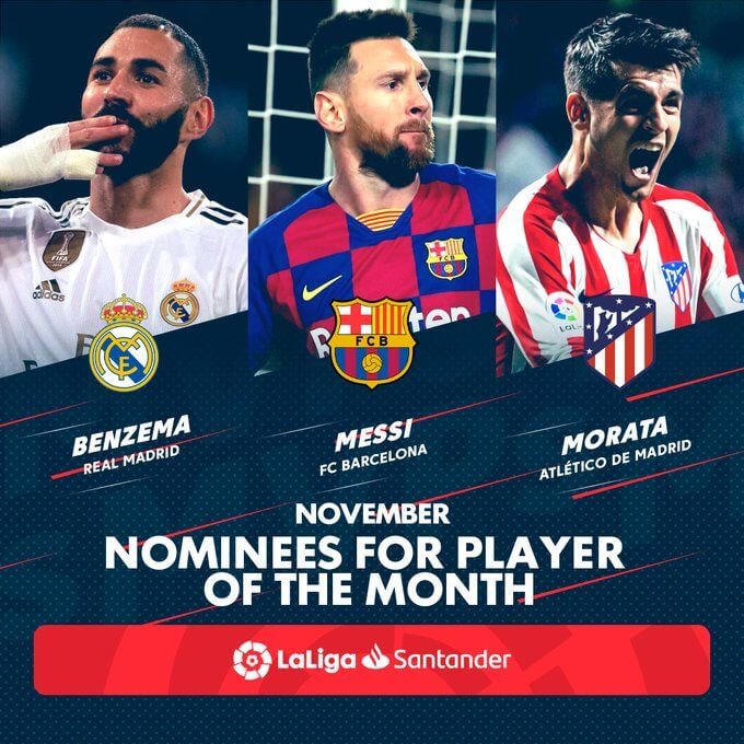 FIFA 20: candidati al POTM di novembre della Liga Santander