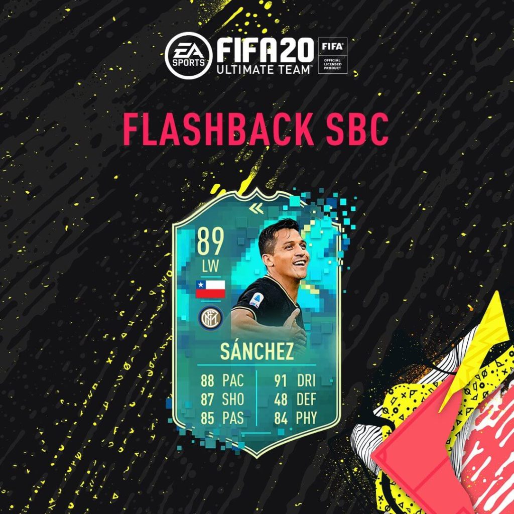 FIFA 20: Alexis Sanchez Flashback SBC