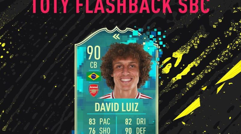 FIFA 20: David Luiz TOTY flashback SBC