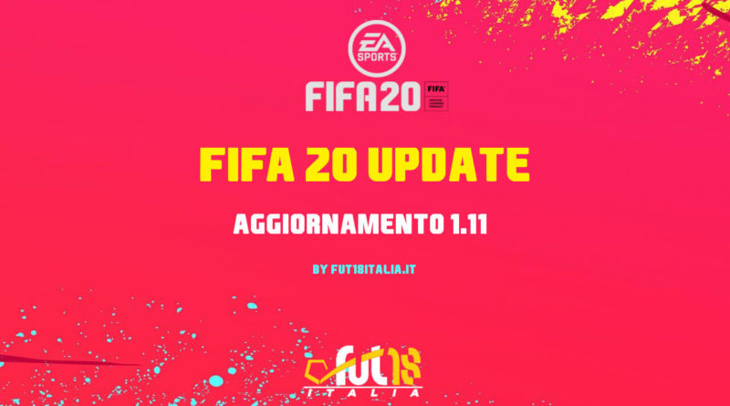 FIFA 20: update 1.11