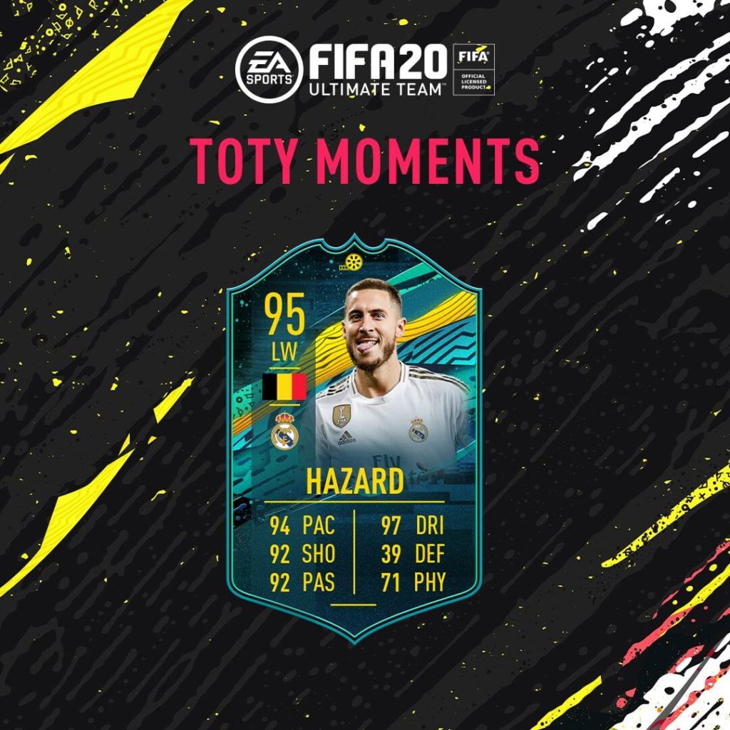 FIFA 20: Eden Hazard 95 TOTY Moments