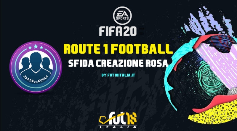 FIFA 20: SCR Route 1 football
