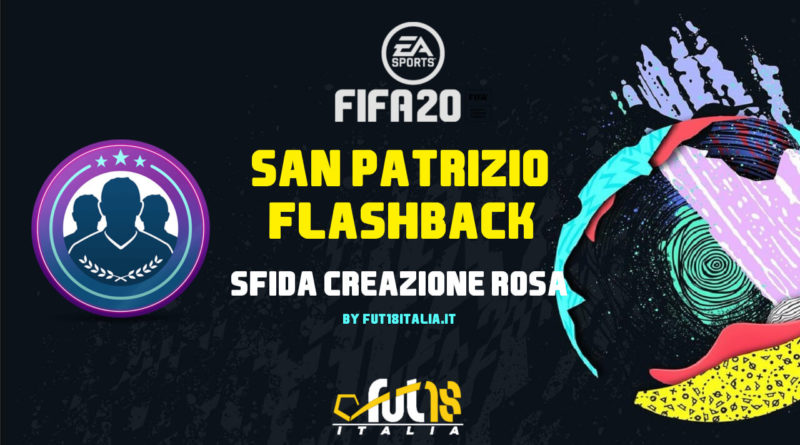 FIFA 20 flashback San Patrizio SBC