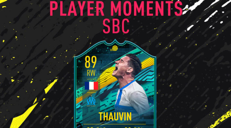 FIFA 20: Thauvin player moments SBC