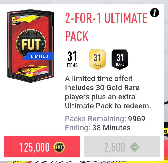 FIFA 20: pack ultimate 2x1