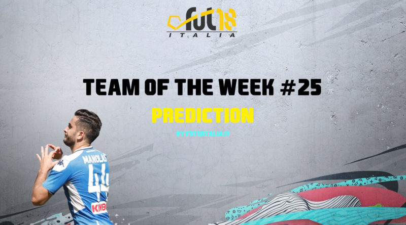 FIFA 20: Team of the Week 25 prediction