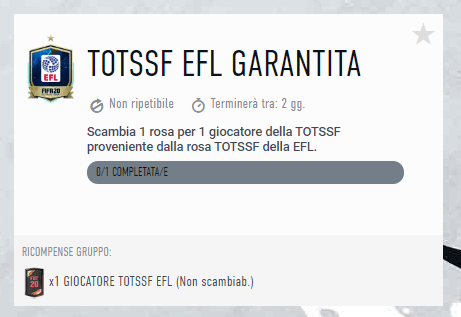 FIFA 20: SBC TOTSSF EFL garantito