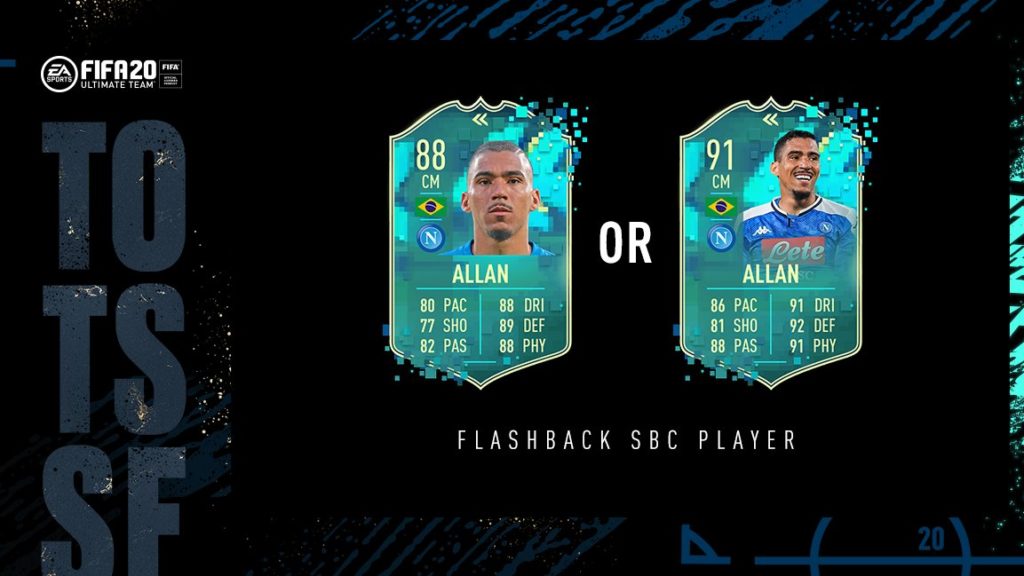 FIFA 20: Allan TOTSSF flashback premium SBC