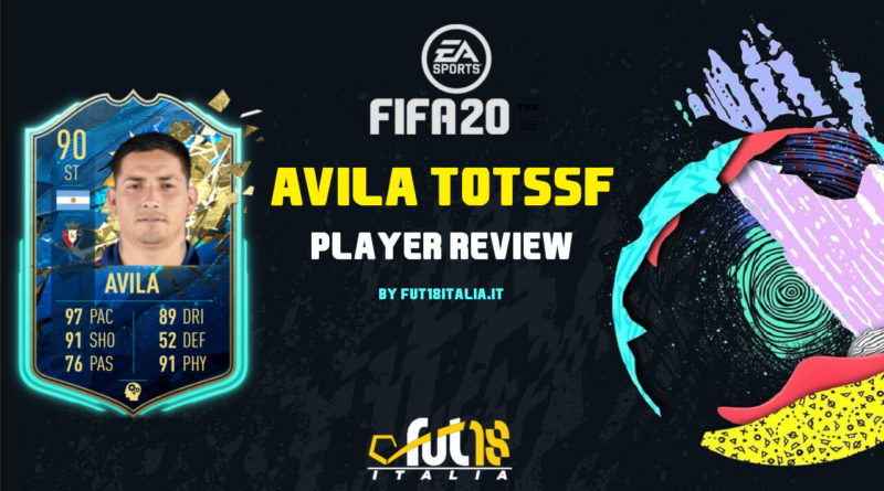 FIFA 20: review Avila TOTSSF SBC