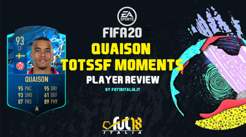 FIFA 20: Quaison TOTSSF Moments review