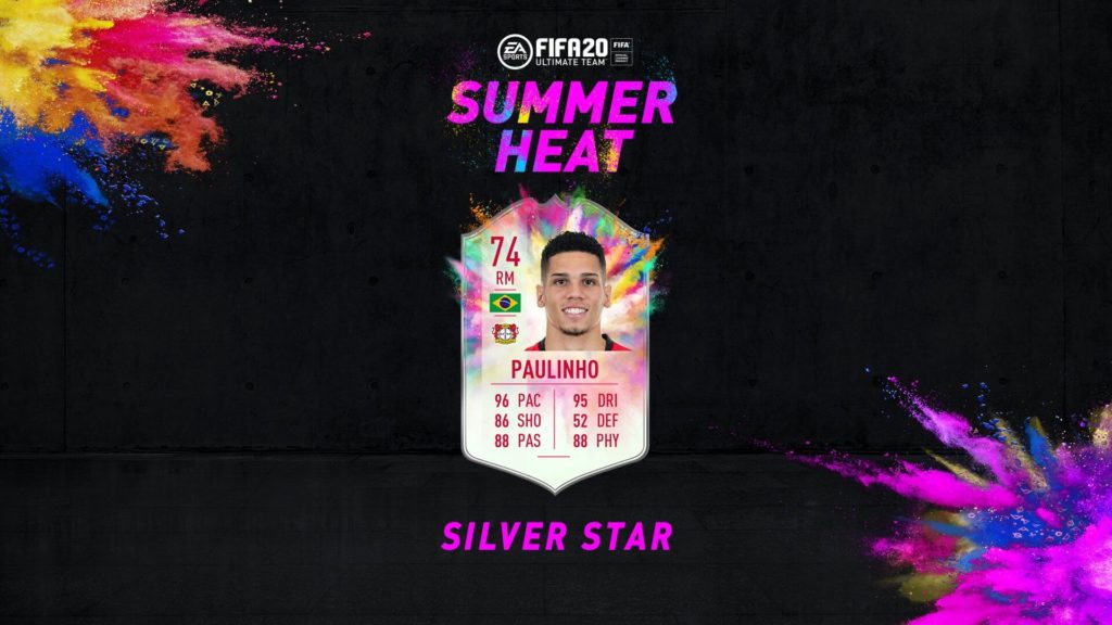 FIFA 20: Paulinho Silver Star Summer Heat