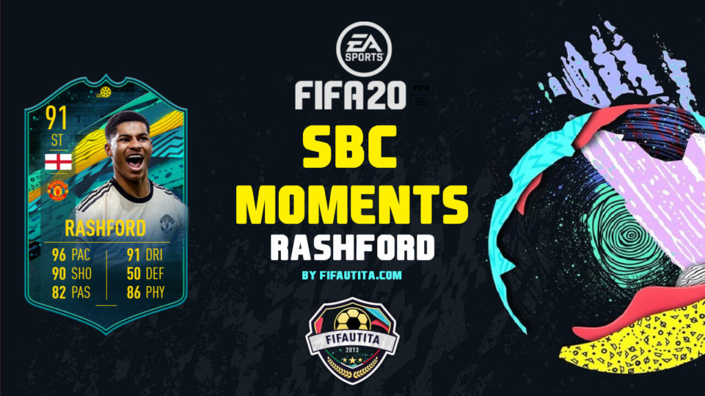 FIFA 20: SBC Rashford player moments