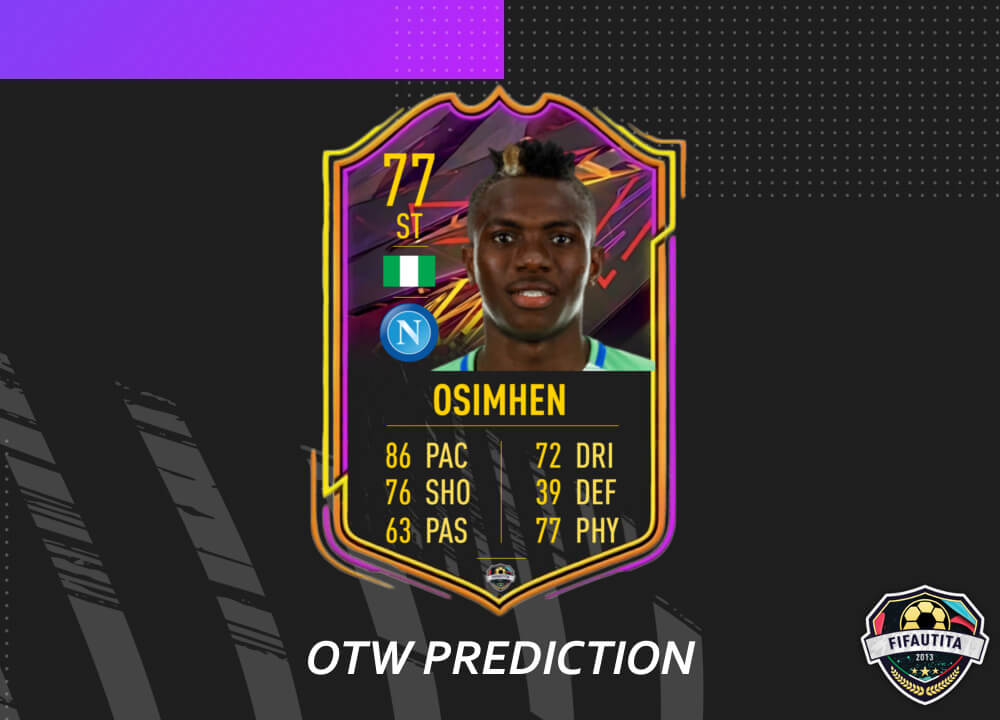 FIFA 21: Osimhen Ones to Watch prediction