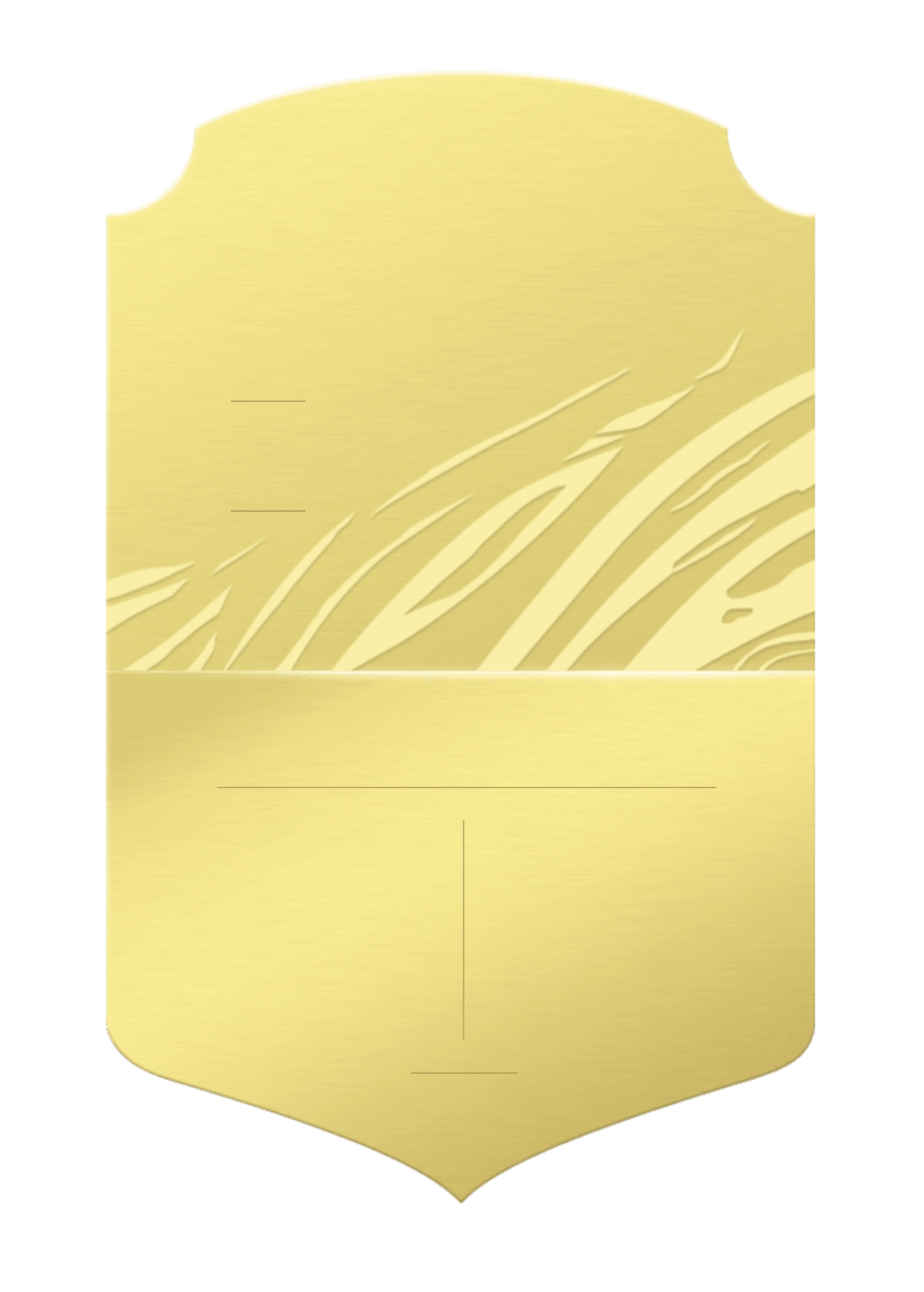 FIFA 21: official Gold card design