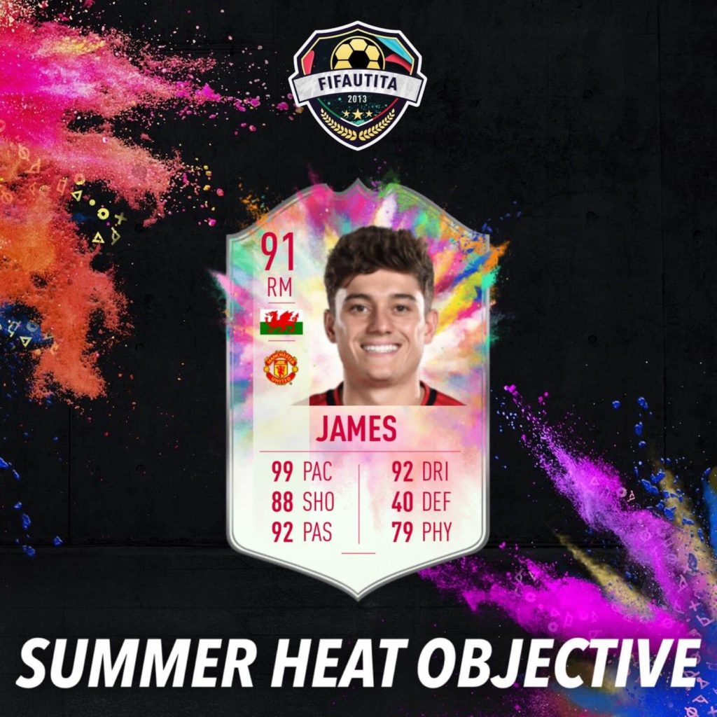 FIFA 20: Daniel James Summer Heat obiettivo
