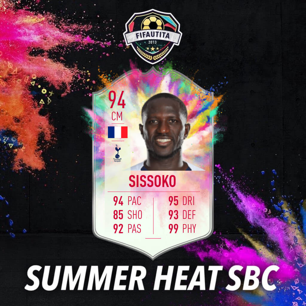 FIFA 20: Sissoko Summer Heat SBC