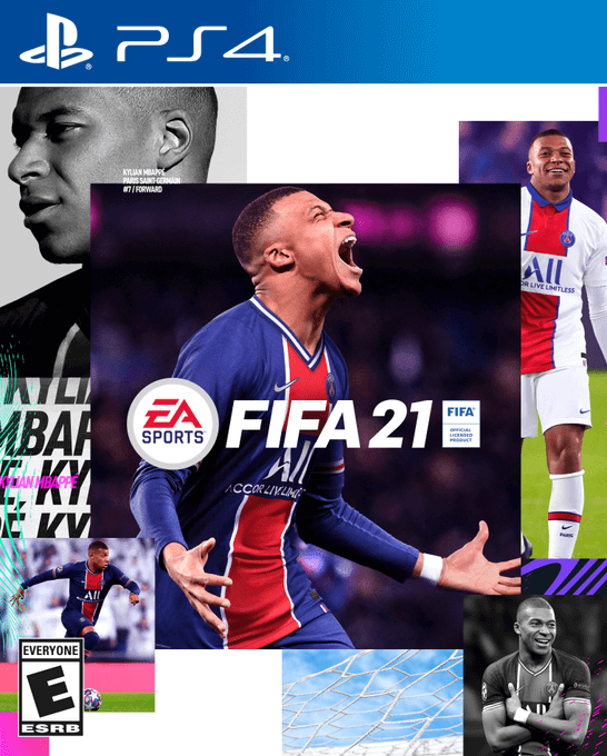 FIFA 21 Standard Edition cover ufficiale