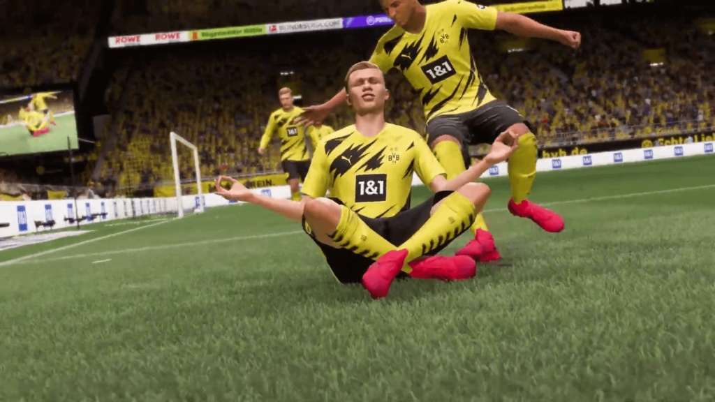 FIFA 21: Haland gameplay screenshot