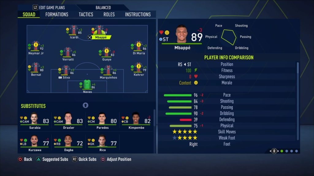 FIFA 21: sharpness career mode