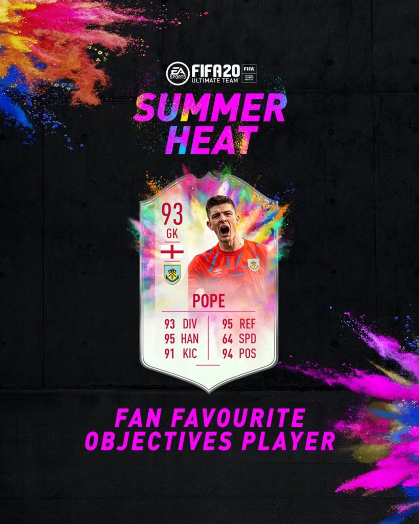 FIFA 20: Pope Summer Heat obiettivo