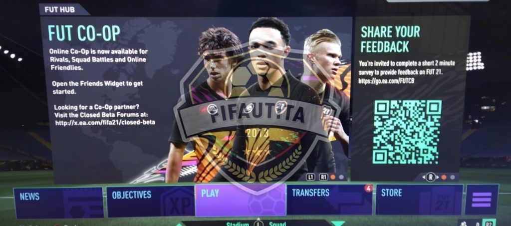 FIFA 21 BETA: FUT Co-op