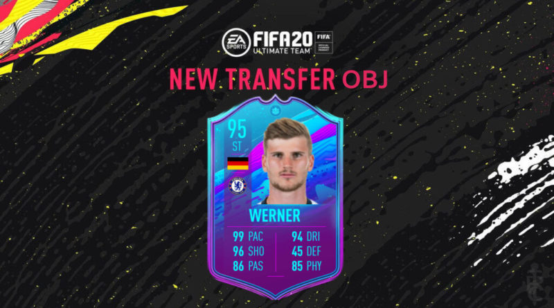 FIFA 20: Werner transfer premium objective