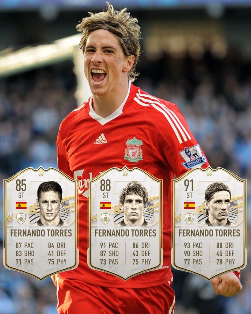FIFA 21: Fernando Torres Icon stats