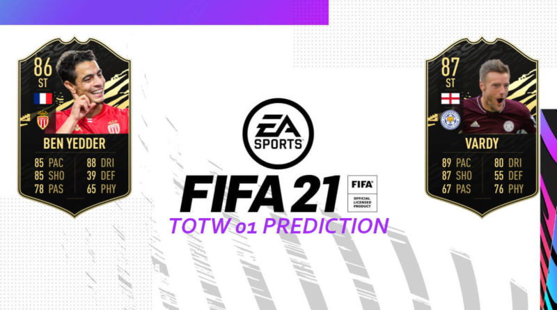 FIFA 21: Team of the Week 01 prediction