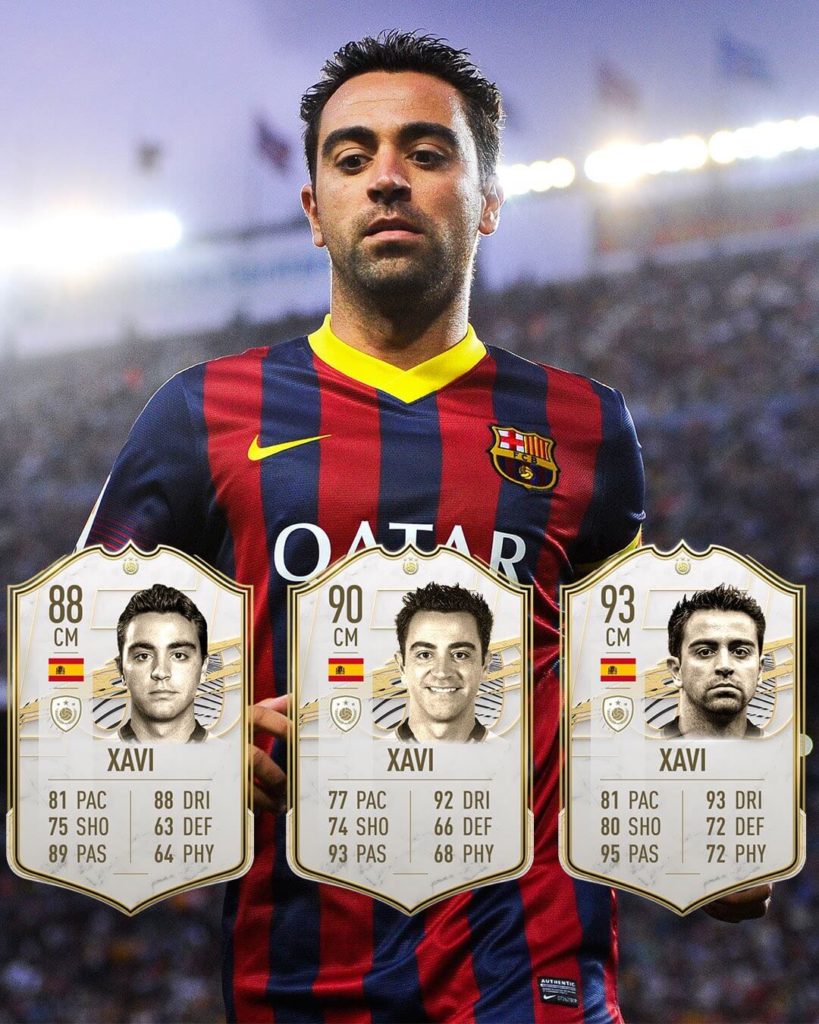 FIFA 21: Xavi Icon stats