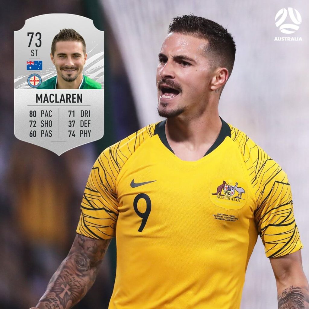FIFA 21: australian Maclaren ratings