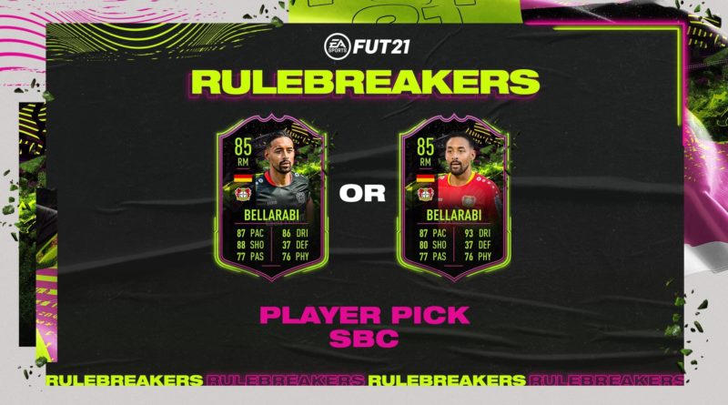 FIFA 21: Bellarabi RuleBreakers SBC