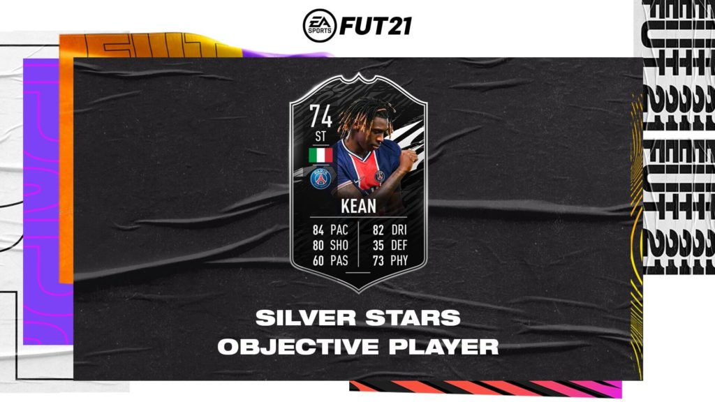 FIFA 21: Kean silver stars objective player